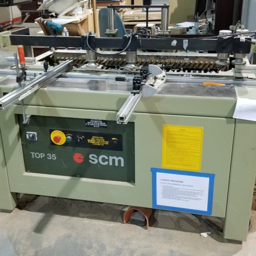 Used SCM TOP 35 Boring Machine Coast Machinery Group