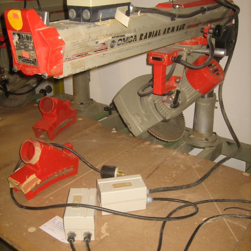 Used Omga Rn Radial Arm Saw Coast Machinery Group