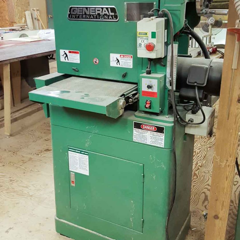 Used General 15030M1 15in 3HP Open Type Wide Belt Sander Coast