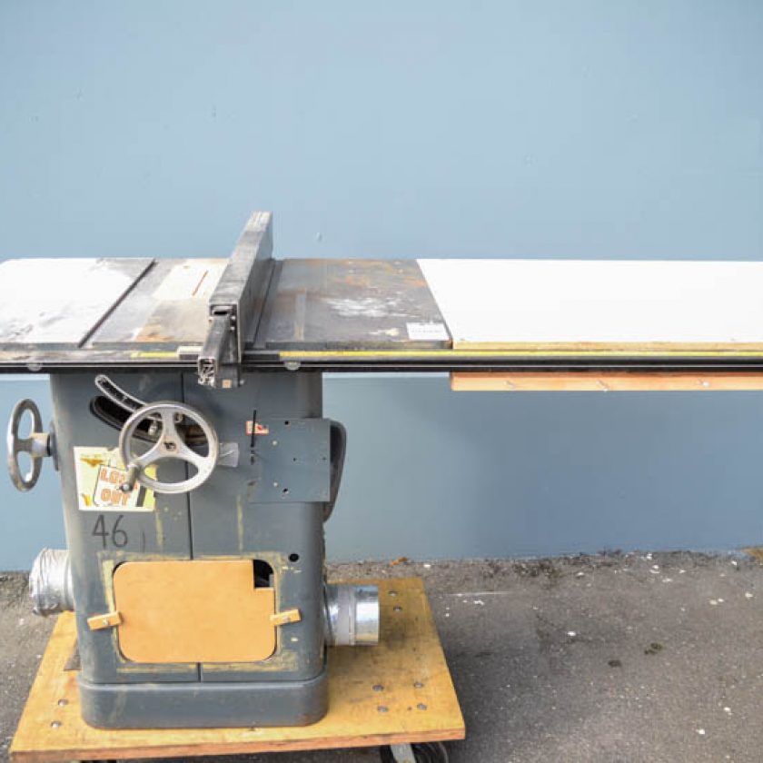 Used Rockwell 34-450 Table Saw – Coast Machinery Group