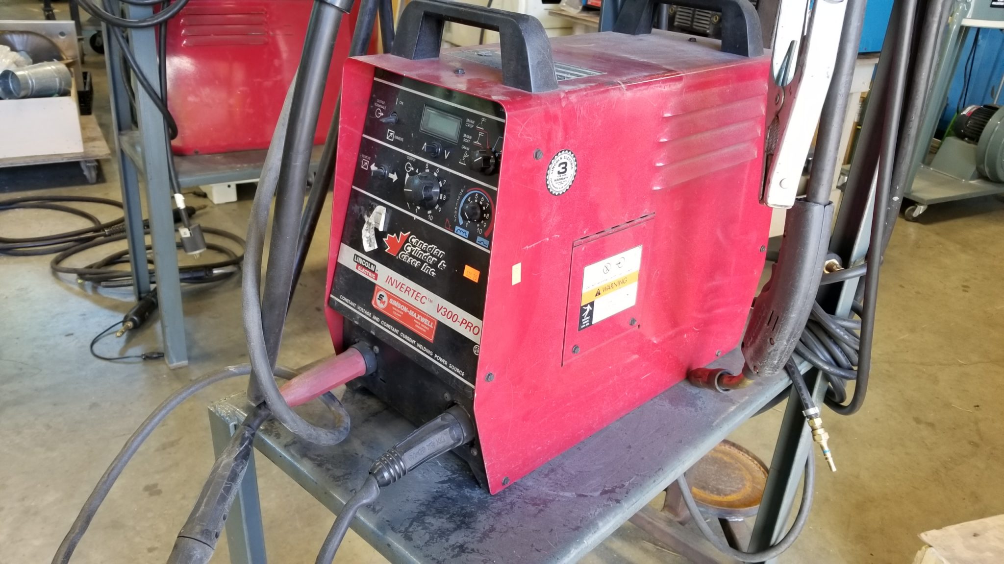 Used Lincoln Electric Intverter V300-pro – Coast Machinery Group