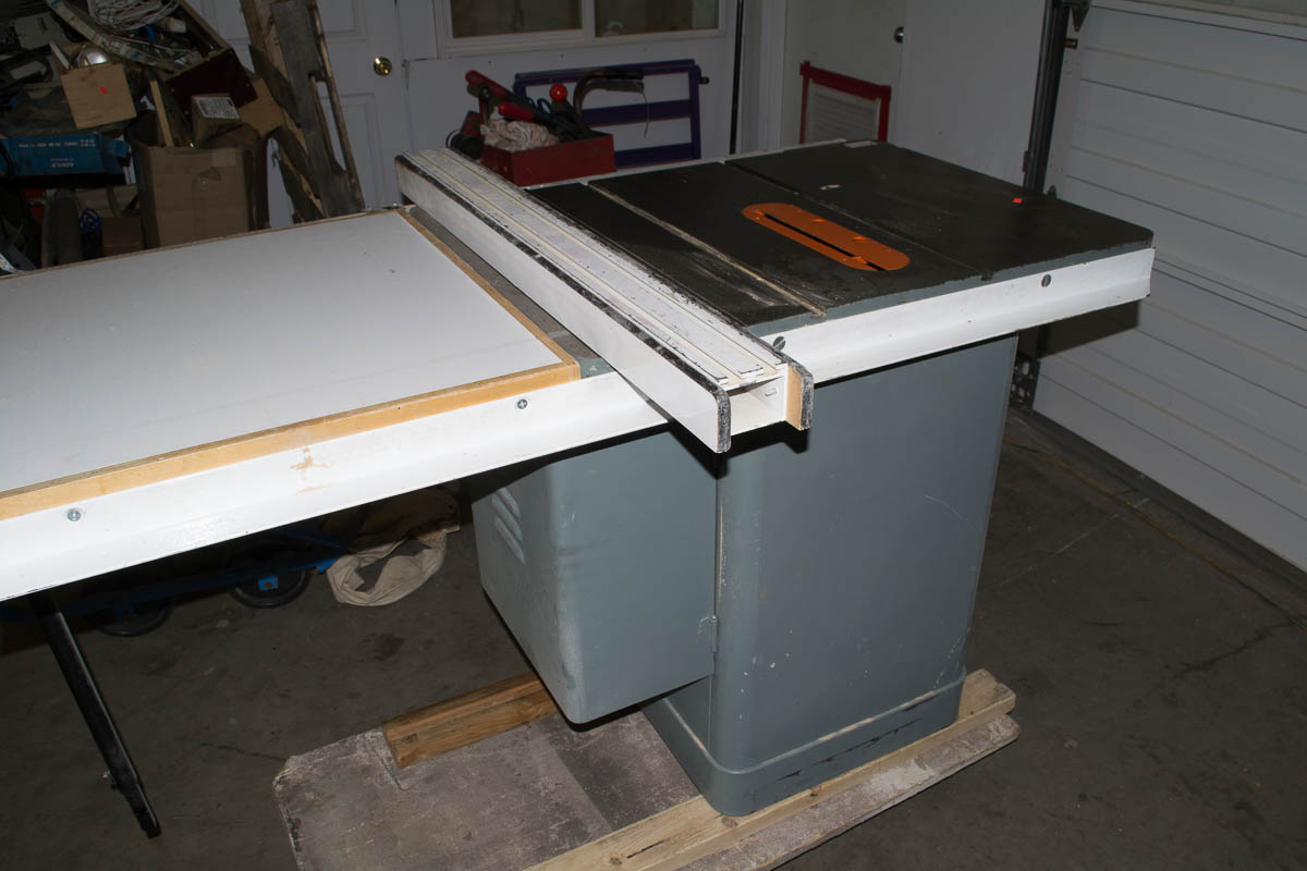 King industrial on sale table saw