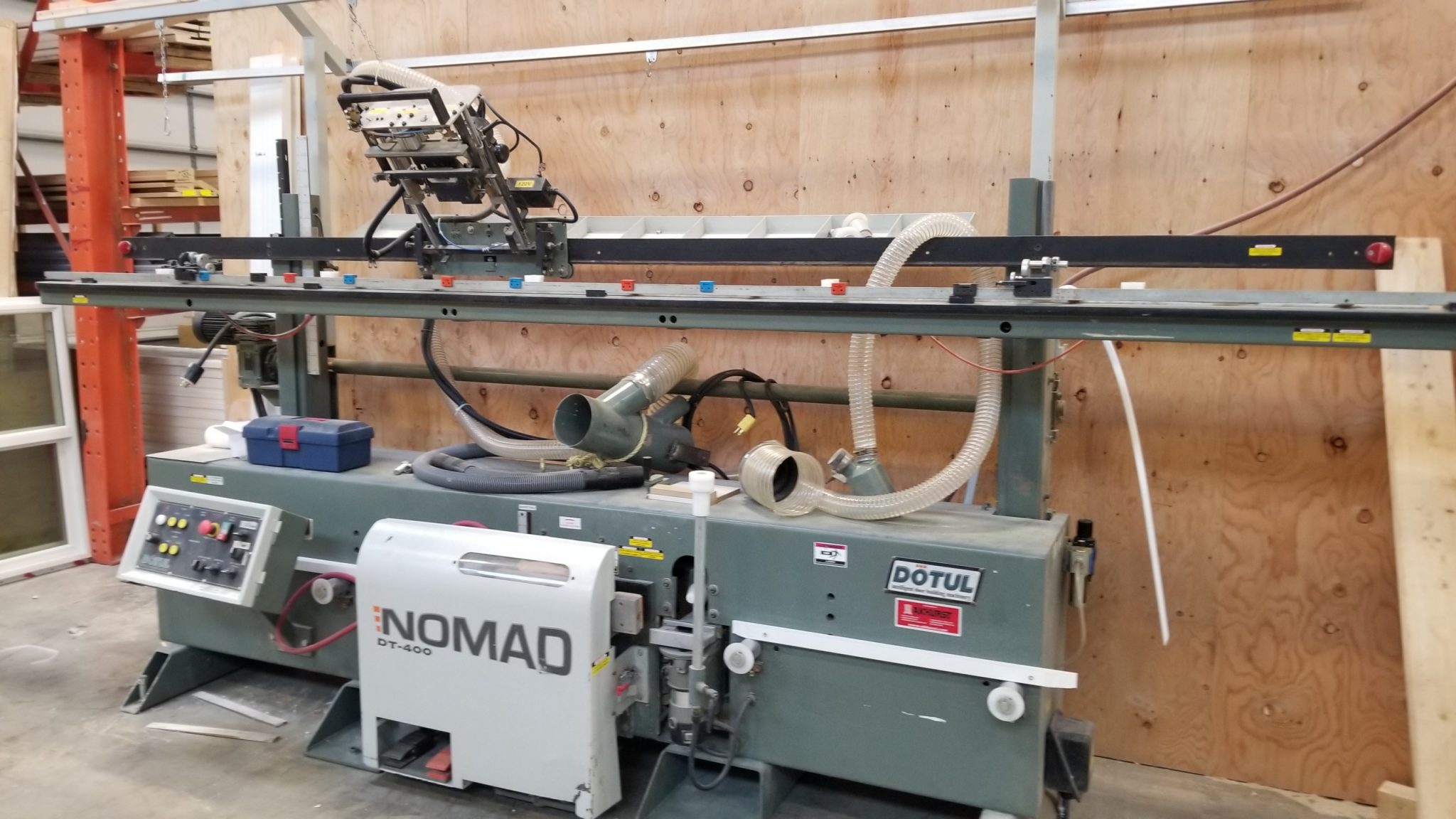 Used Dotul Nomad Door Machine, Model DT-400 – Coast Machinery Group