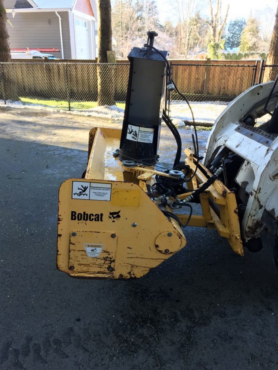 Used Bobcat Ingersoll Rand 1812X61 Snowblower attachment – Coast