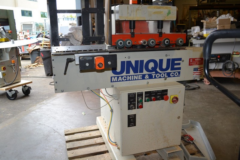 Used Unique Model 318 Single Head Power Shaper – Coast Machinery Group