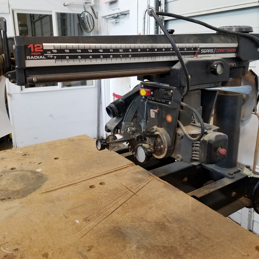 16 inch deals radial arm saw