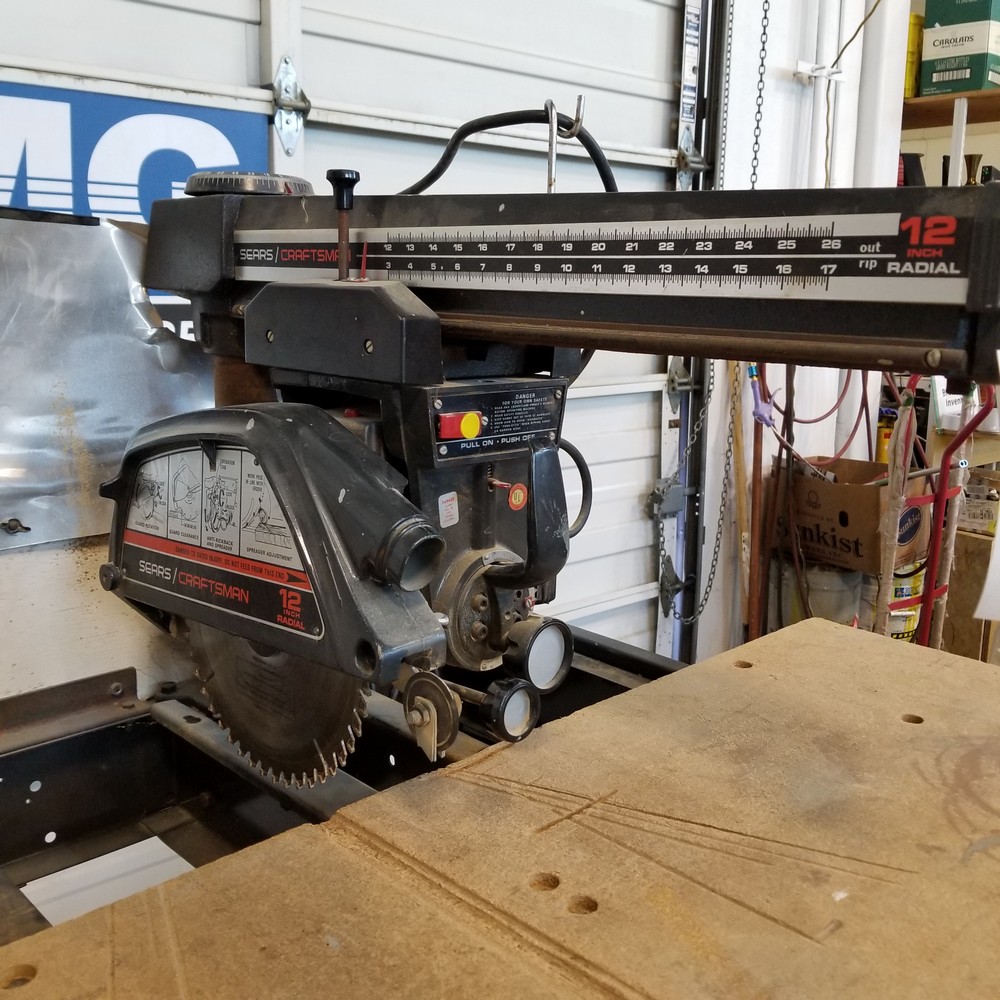 Craftsman Radial Arm Saw Circa 1971, 59% OFF