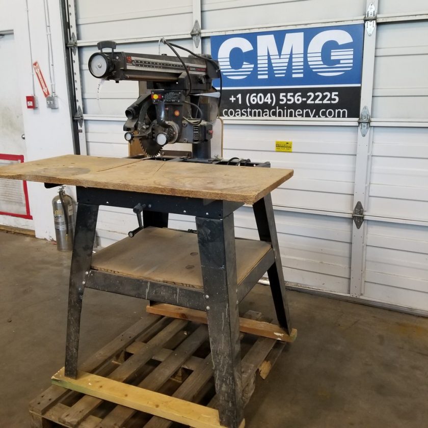 Used Craftsman Radial Arm Saw – Coast Machinery Group