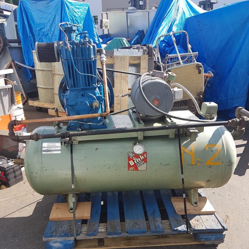 Used Binks Spray Systems 5HP Compressor – Coast Machinery Group