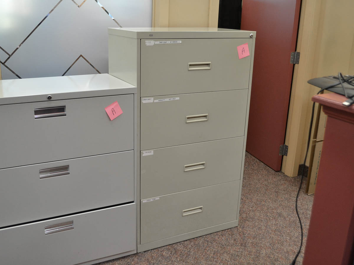 Used 4-Drawer Lateral Filing Cabinet – Coast Machinery Group