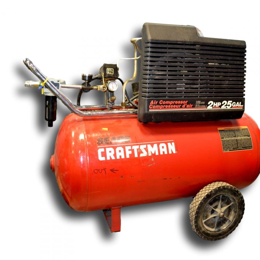 Used Sears Craftsman 2 HP 25 Gallon Air Compressor – Coast Machinery Group