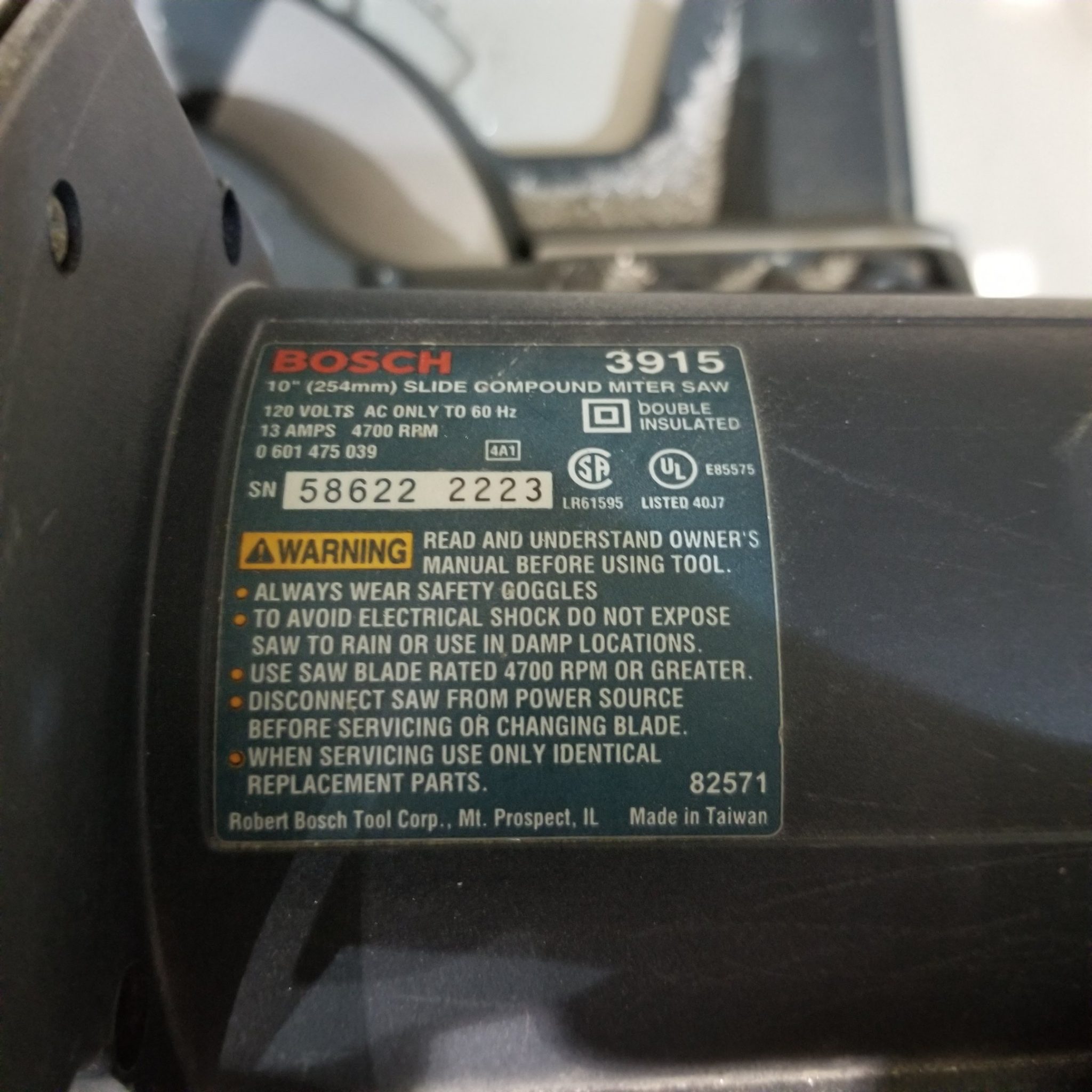 Used Bosch 10