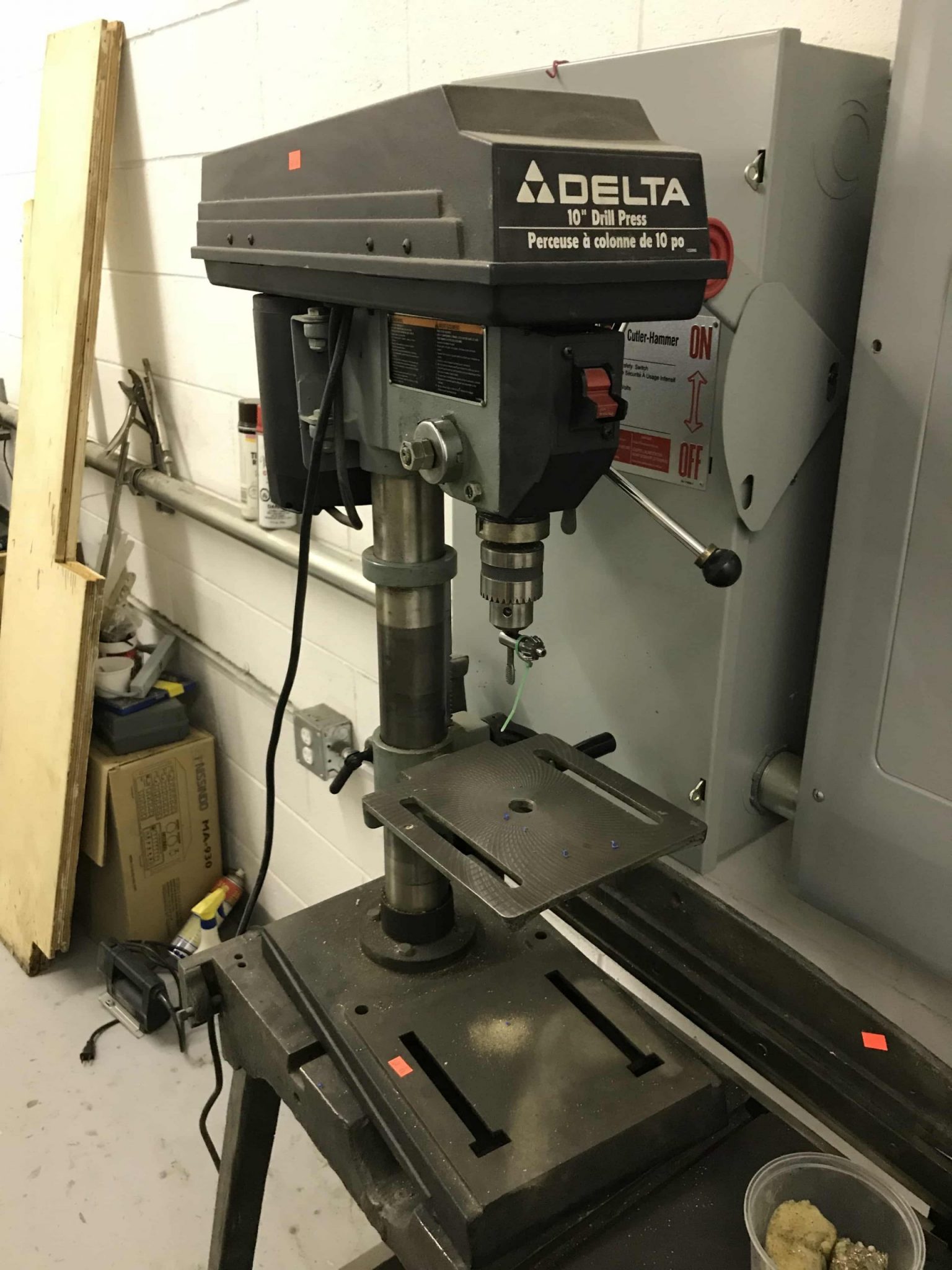 Used Delta 11 980c 10 Inch 5 Speed Drill Press Coast Machinery Group