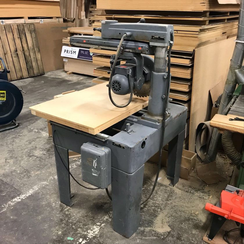 Used Rockwell Radial Arm Saw – Coast Machinery Group