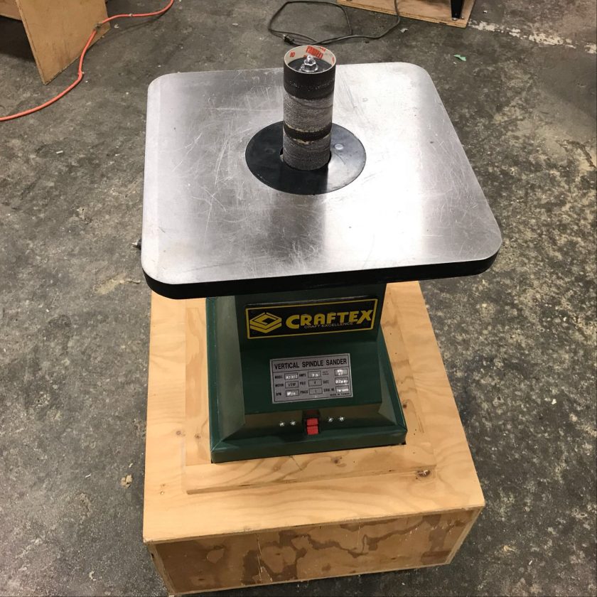 Used Craftex Oscillating Vertical  Spindle Sander  Coast 