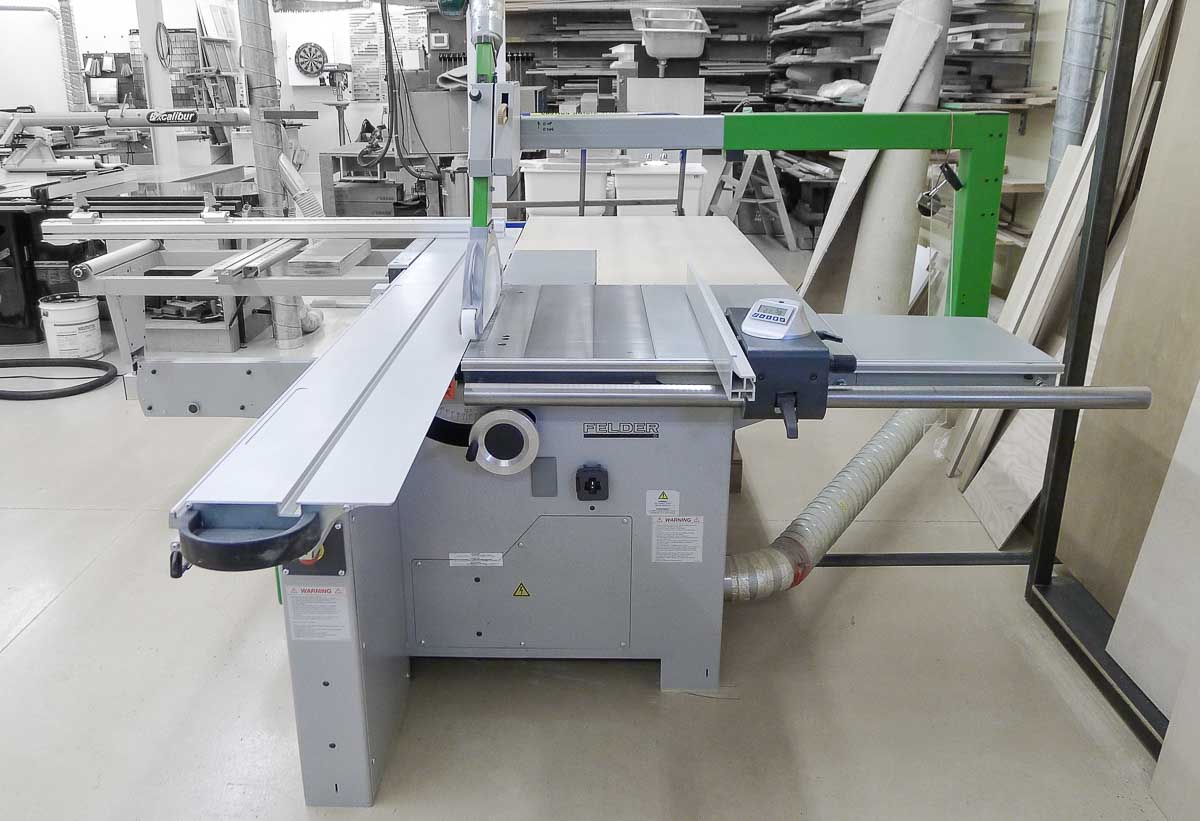 Felder k700s online sliding table saw