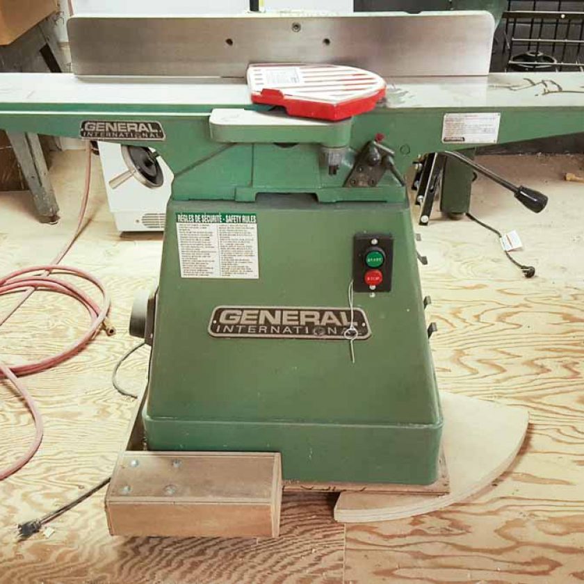 Used General 80150 M1 1HP Deluxe Jointer Coast Machinery Group