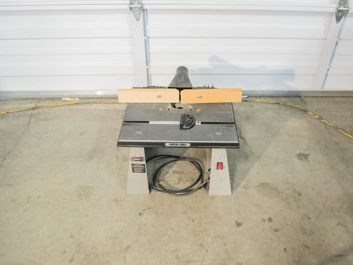 Porter cable deals 698 router table