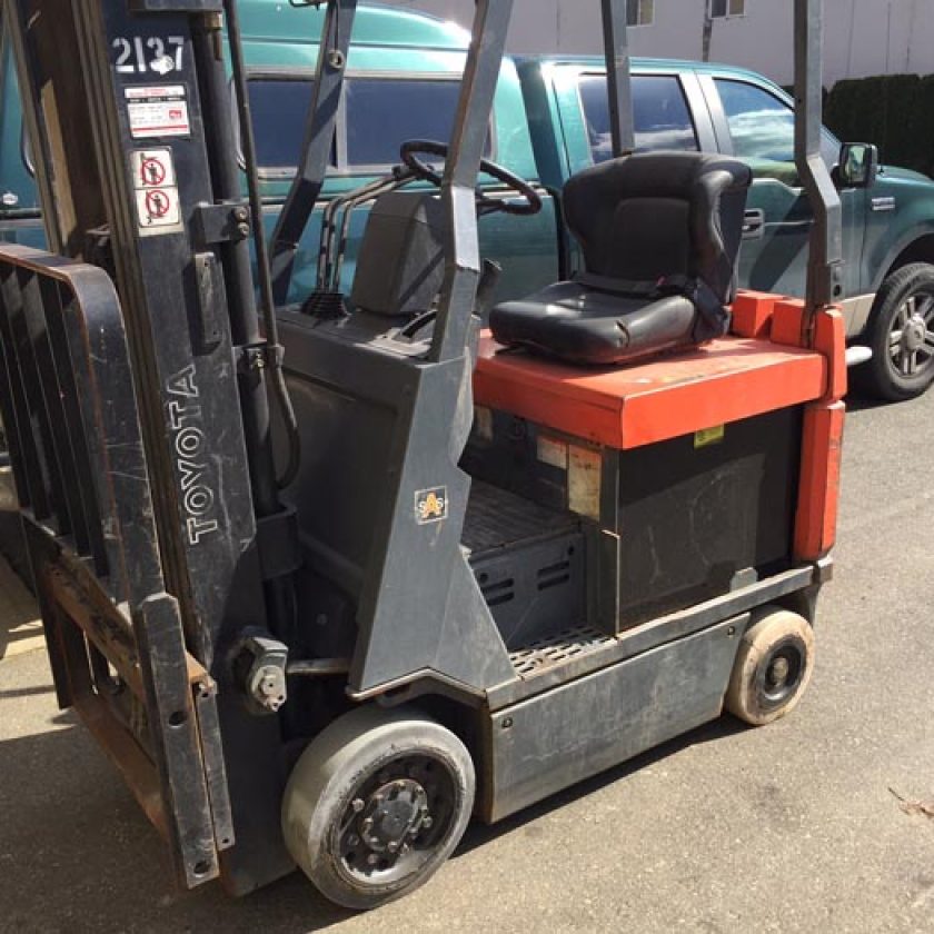 Toyota Electric 7FBCU15 2,600LBS Forklift – Coast Machinery Group