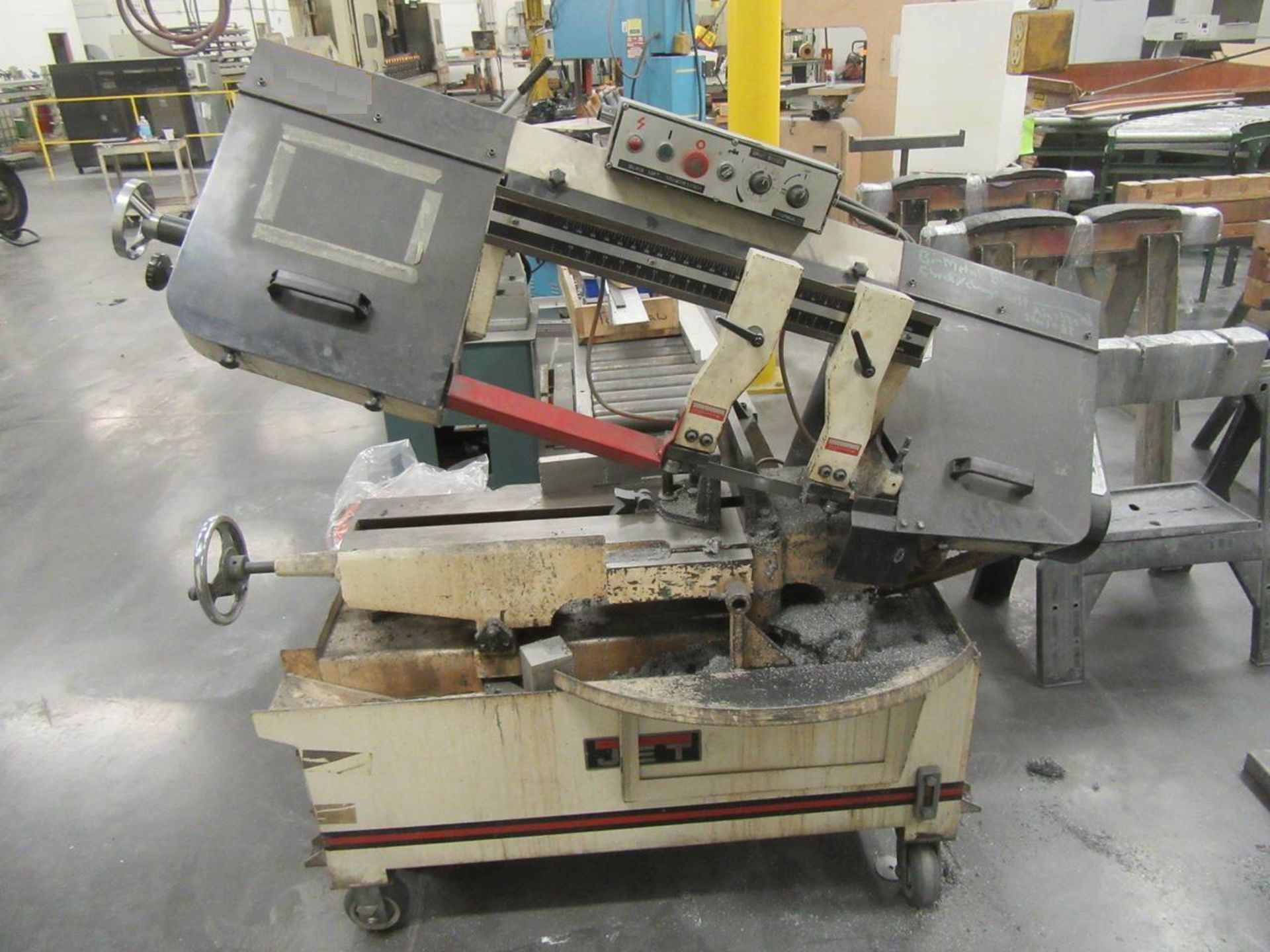 Used Jet MBS1014W-3 Horizontal Mitering Band Saw – Coast Machinery Group