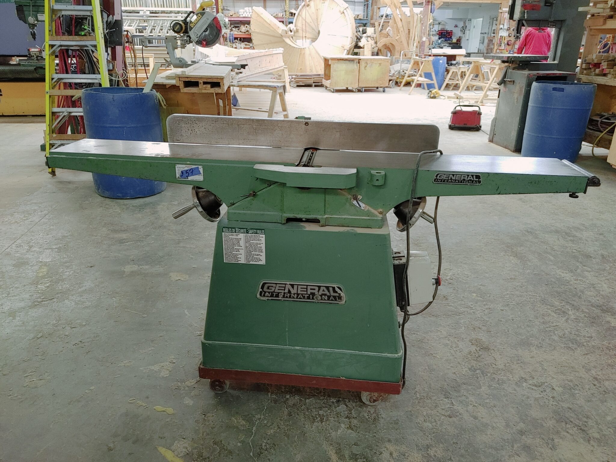 Used General International 8" Jointer Coast Machinery Group